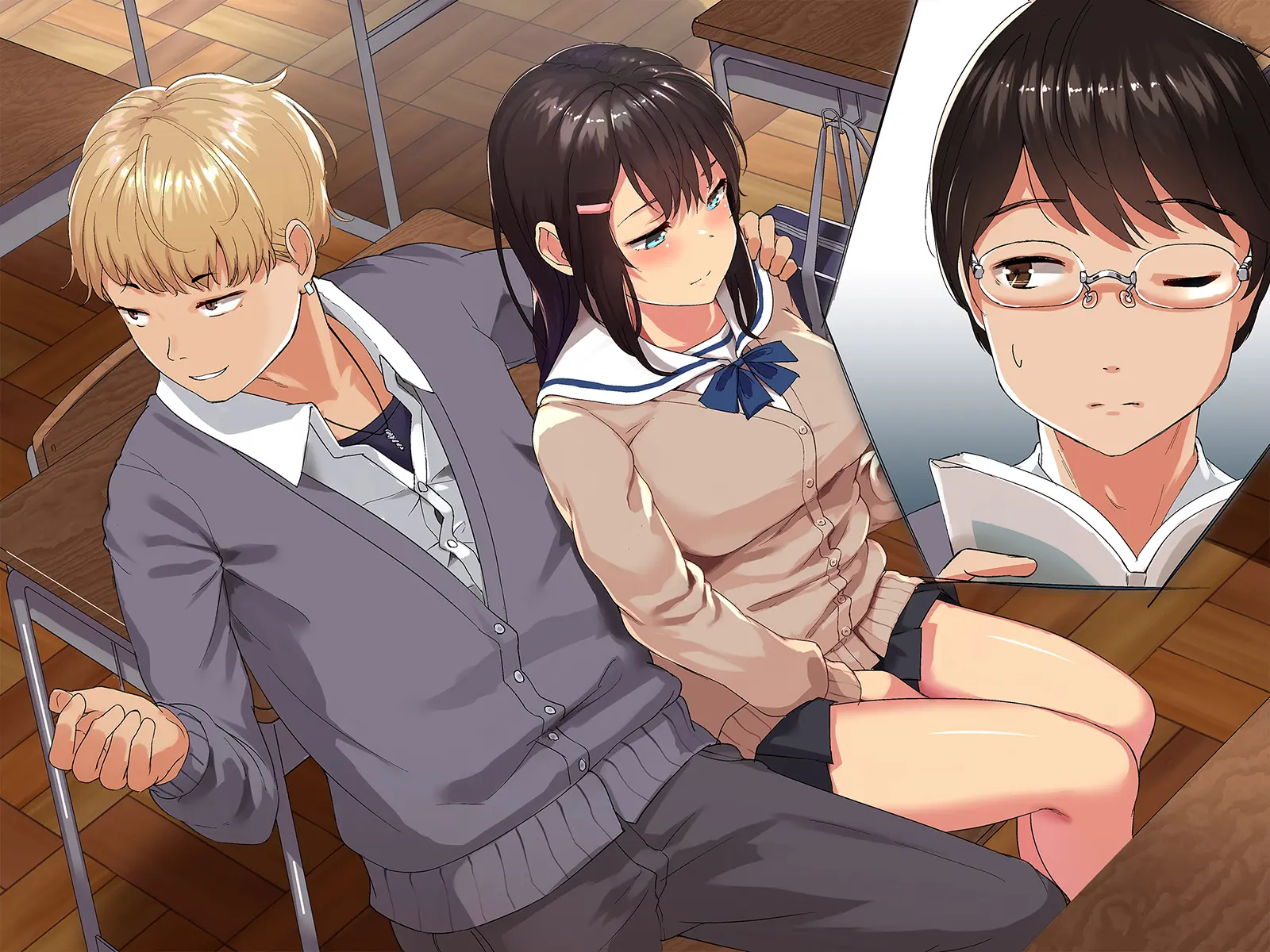Aitsu Ga Shiranai Kanojo No Xxx ~Saenai Boku Ga ReaJuu No Kanojo O Netotte Nakadashi~ | 그녀석이 모르는 그녀의 XXX ~시원찮은 내가 리얼충의 여친을 네토라레해서 질내사정~